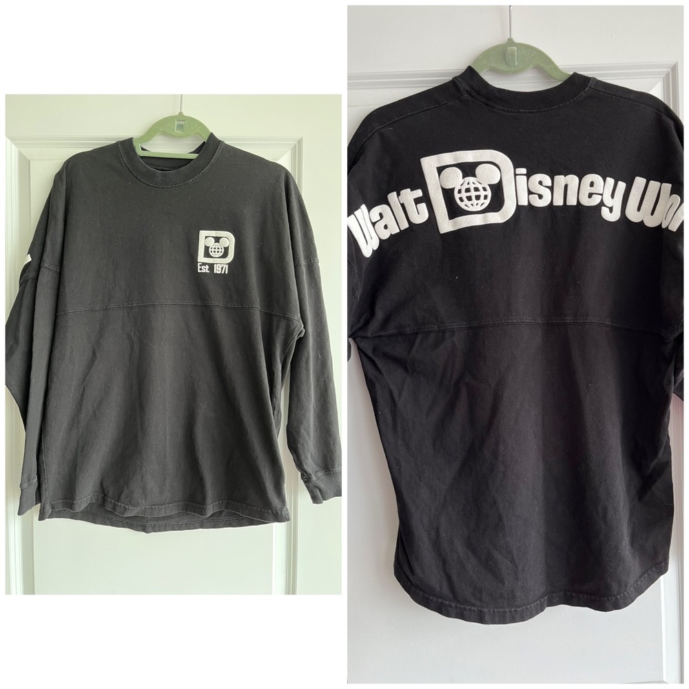 Disney Parks Authentic Walt Disney World Black Mickey House Spirit Jersey XS